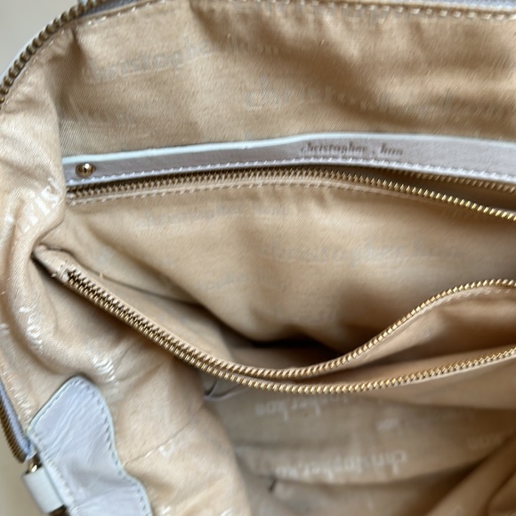 Christopher. Kon Light Gray Satchel (EUC) - Picture 8 of 10